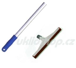 Sestava podlahová stěrka 45 cm plast + tyč 130 cm
