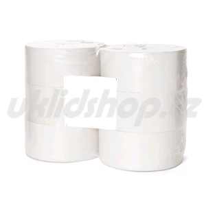 Toaletní papír JUMBO WHITE 24 bílý - 6 rolí
