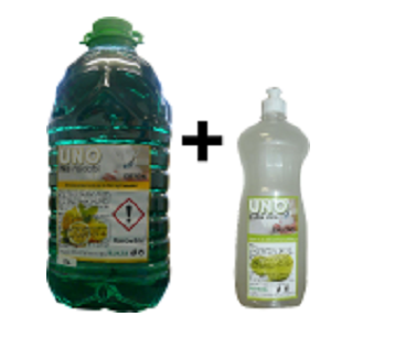 UNO citron na nádobí 5l + UNO balzám 1l ZDARMA