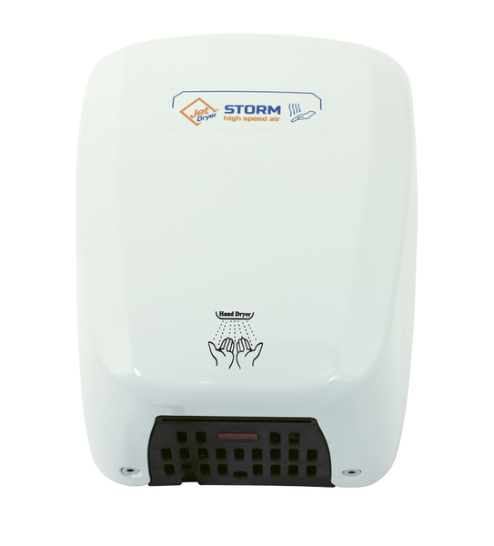 Osoušeč rukou Jet Dryer STORM-bílý ABS plast