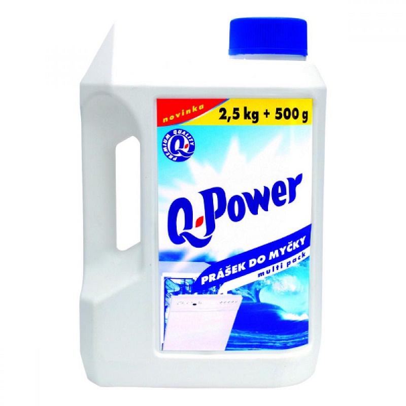 Prášek do myčky Q power 2,5kg +500g ZDARMA