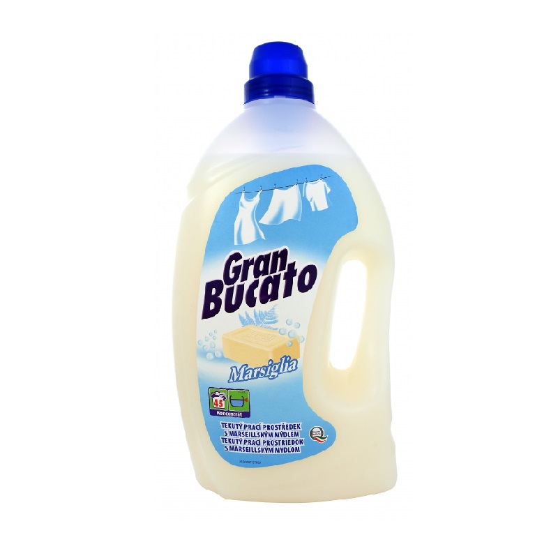 Prací gel GRAN BUCATO LAVATRICE MARSIGLIA 2475 ml - poslední 3ks