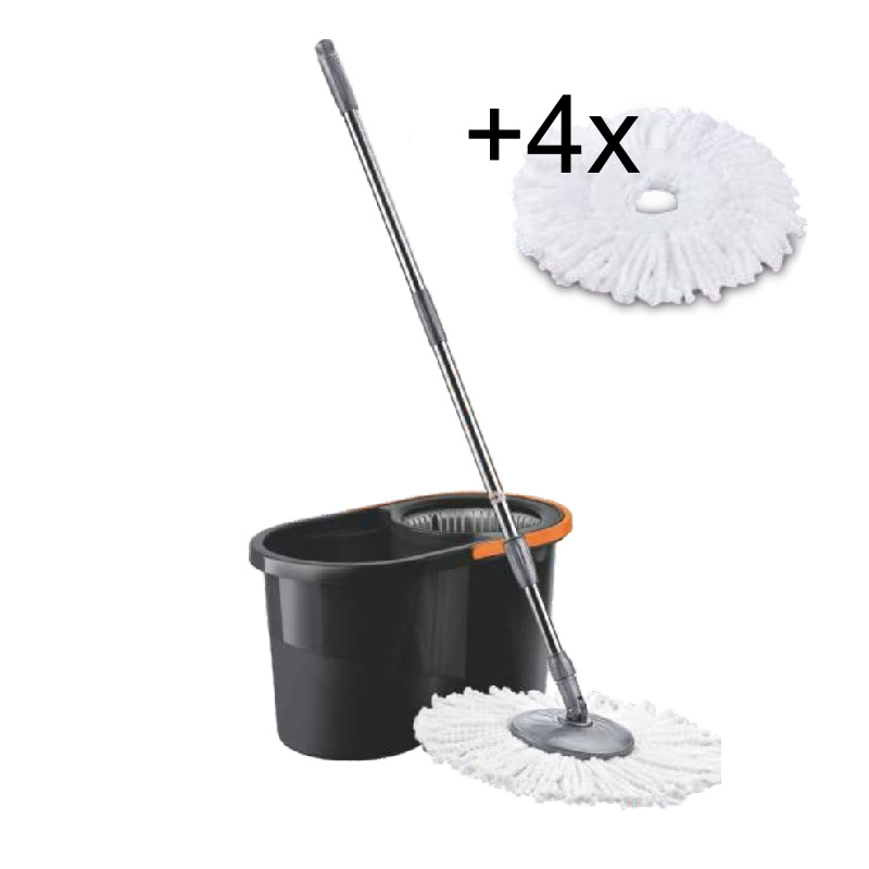 NERO SPIN MOP + 4 hlavy