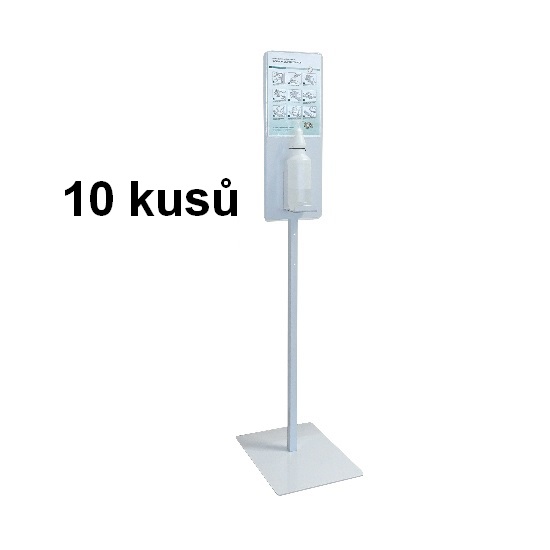 10x STOJAN na dezinfekci extra stabilní 15 kg s pumpičkou
