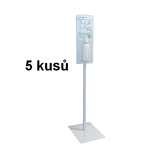 5x STOJAN na dezinfekci extra stabilní 15 kg s pumpičkou
