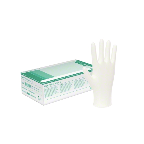 Rukavice Nitril Vasco White XL 180ks