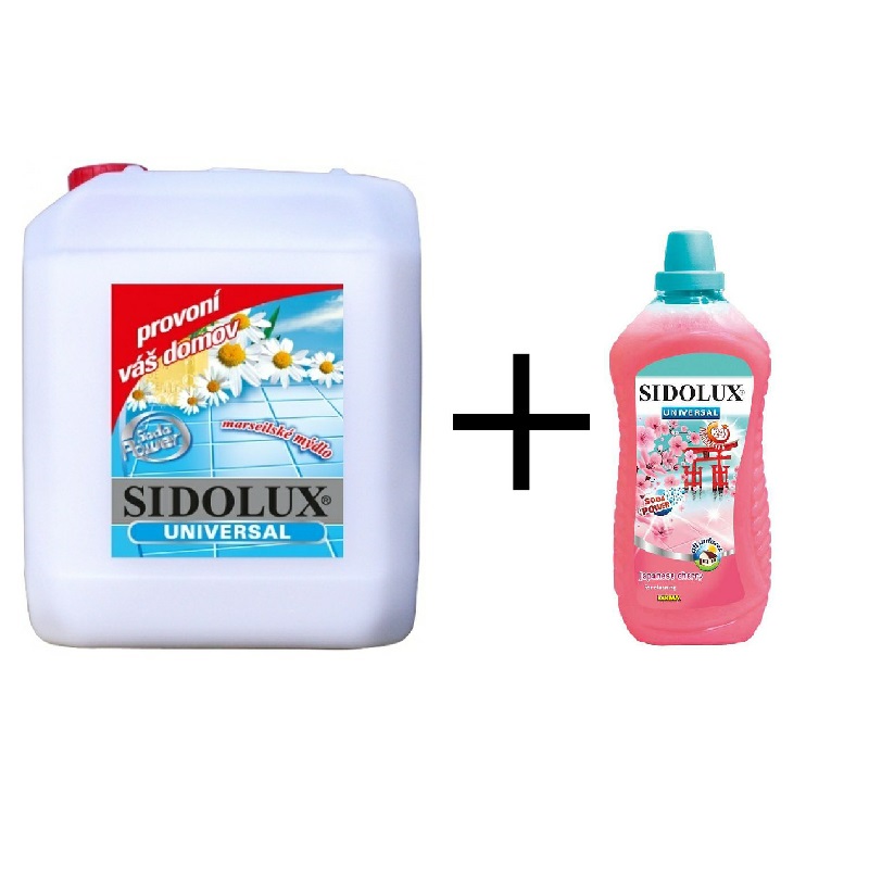 SIDOLUX UNI MARSEILSKÉ MÝDLO 5l + DÁREK ZDARMA