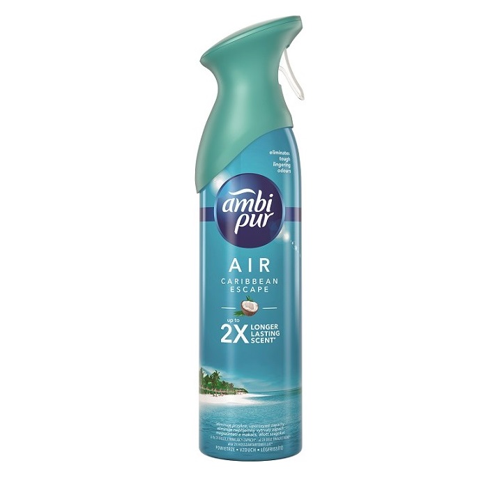 AMBI PUR sprej modrý 300 ml - caribbean Poslední 1Ks