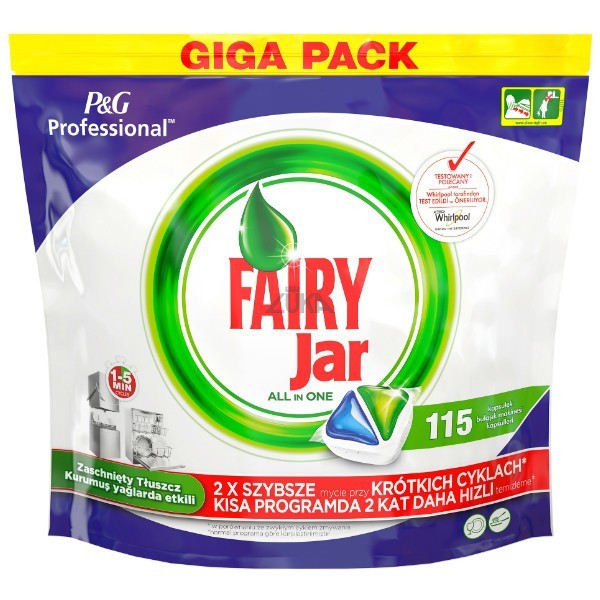 Tablety do myčky JAR 115 ks