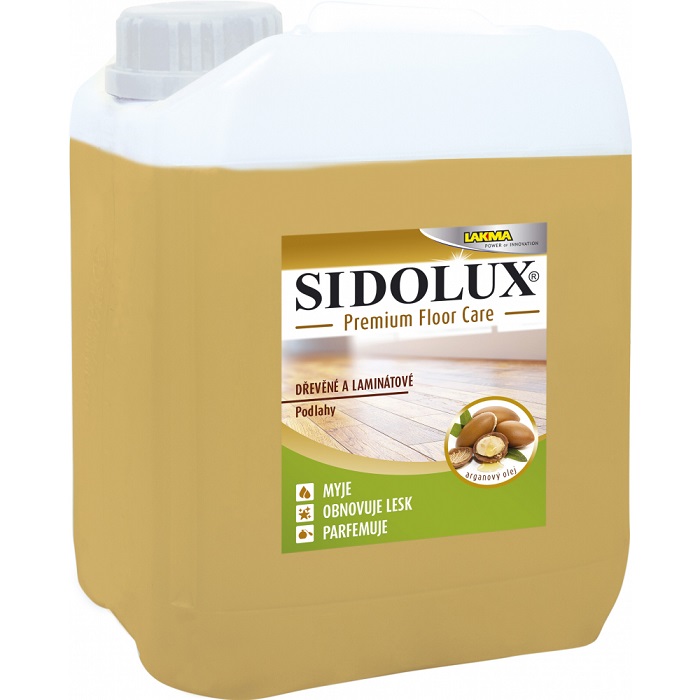 SIDOLUX PREMIUM dřevo a laminát s arganovým olejem 5L