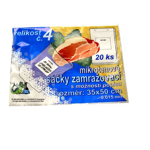 Sáček mikrotenový zamrazovací 35x50 cm 20 ks