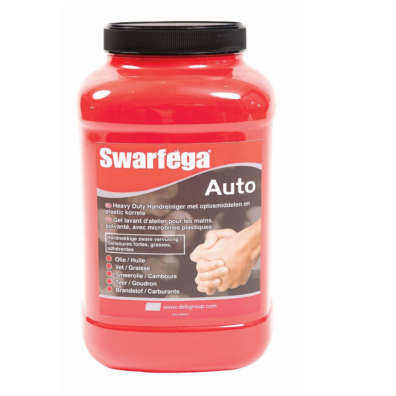 Čistič rukou s granulemi proti silnému znečištění - SWARGEFA AUTO 4x4,5l