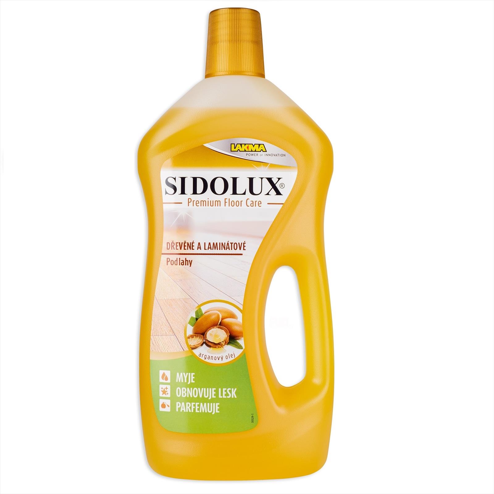 Sidolux Premium na dřevené a plovoucí podlahy - ARGANOVÝ OLEJ 1L