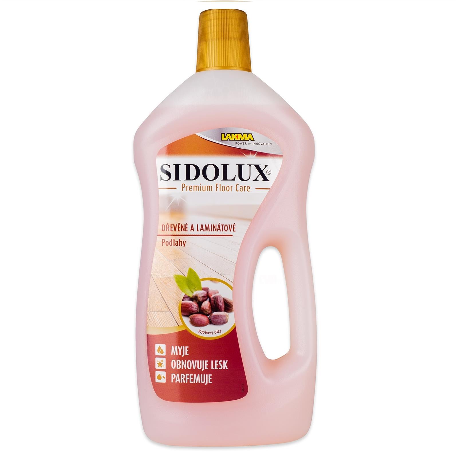 Sidolux Premium na dřevené a plovoucí podlahy - JOJOBOVÝ OLEJ 1L
