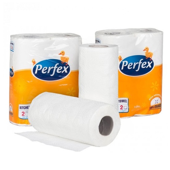 Kuchyňské utěrky PERFEX 2vrstvé, 2role