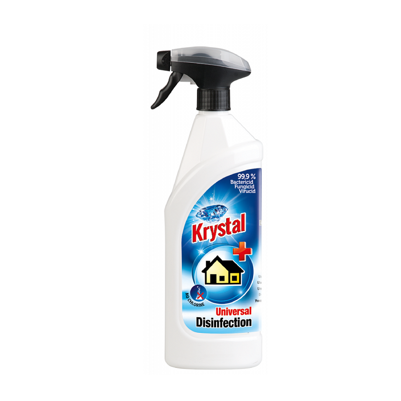 KRYSTAL 750 ml, univerzální dezinfekce, s rozprašovačem