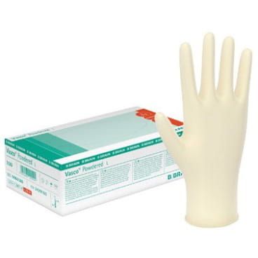 Rukavice latex VASCO Basic M 100 VÝPRODEJ