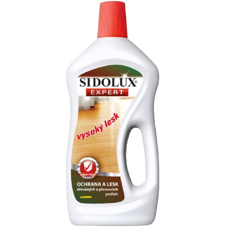 SIDOLUX EXPERT ochranný lesk na podlahy DŘEVĚNÉ, PARKETOVÉ 750ml
