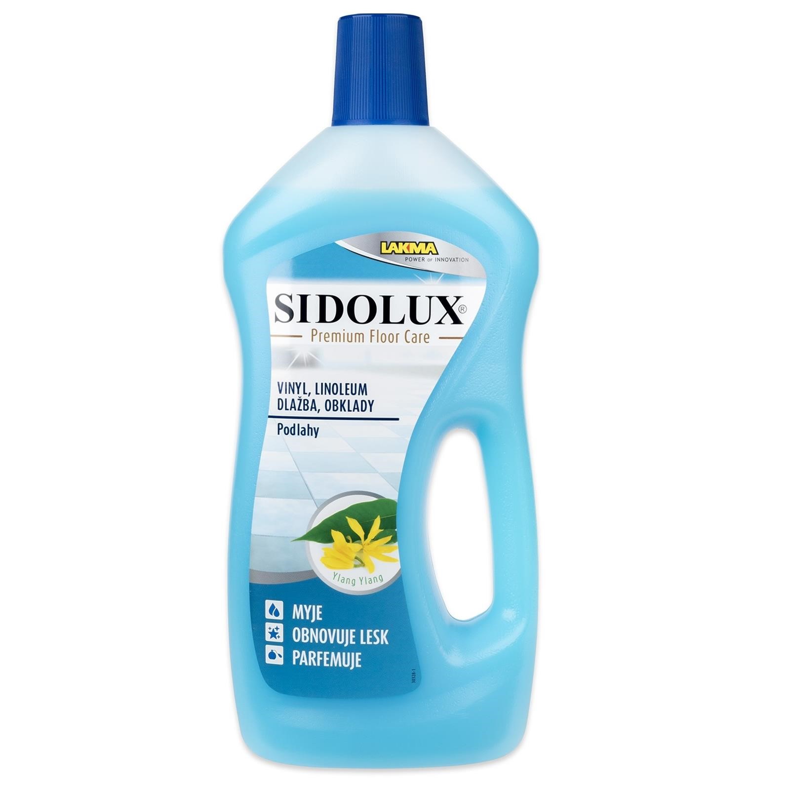 Sidolux Premium na vinyl, dlažbu a linolea se svěží vůní Ylang Ylang 1L