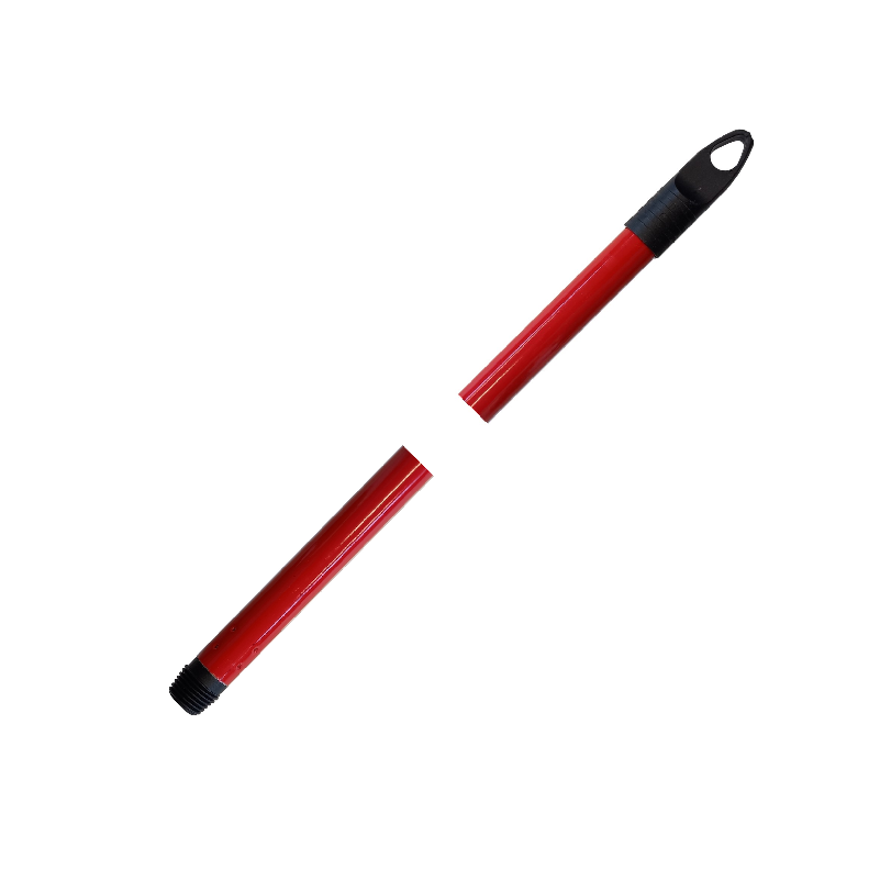 Hůl smetáková kovová, jemný závit 130cm