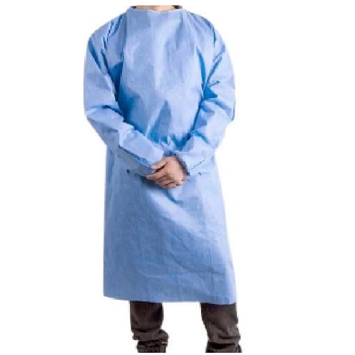 Plášť návštěvnický modrý, Foliodress, nesterilní - VÝPRODEJ