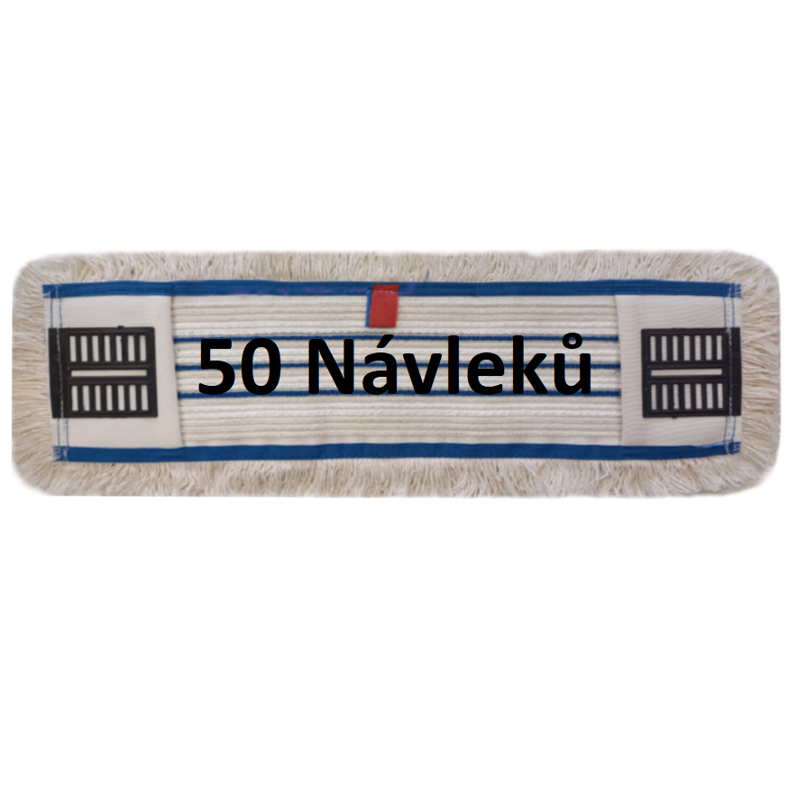 Mop sestava FLIPPER UNI 50 cm TUFT PLUS -  50Ks