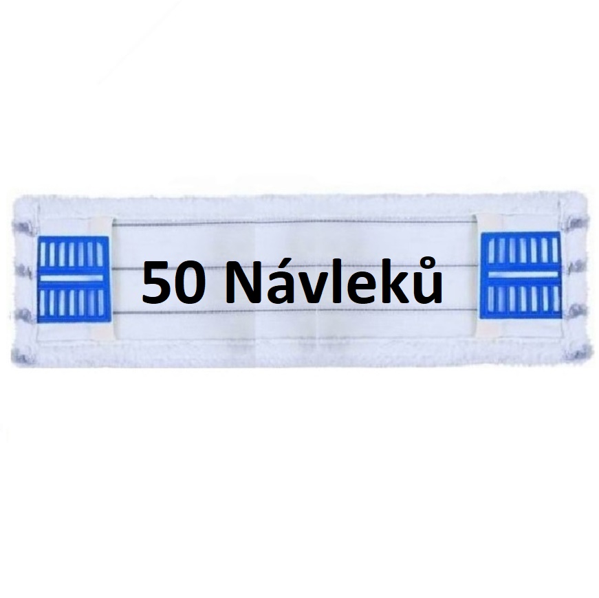 Mop sestava FLIPPER UNI 50 cm BRUSH MICRO - 50 ks