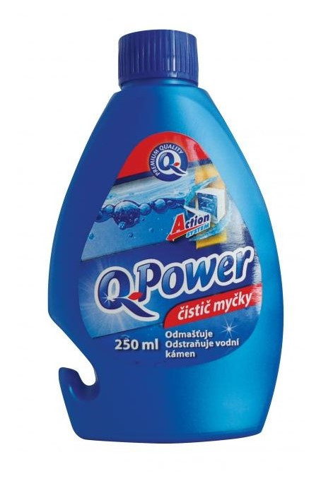 Čistič myčky Q power 250ml DOPRODEJ POSLEDNÍ 1Ks