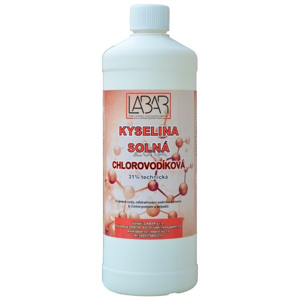 Kyselina chlorovodíková 1l