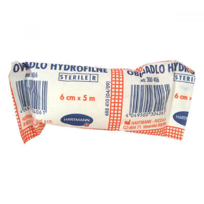 Obinadlo hydrofilní pletené 6cmx5m VÝPRODEJ