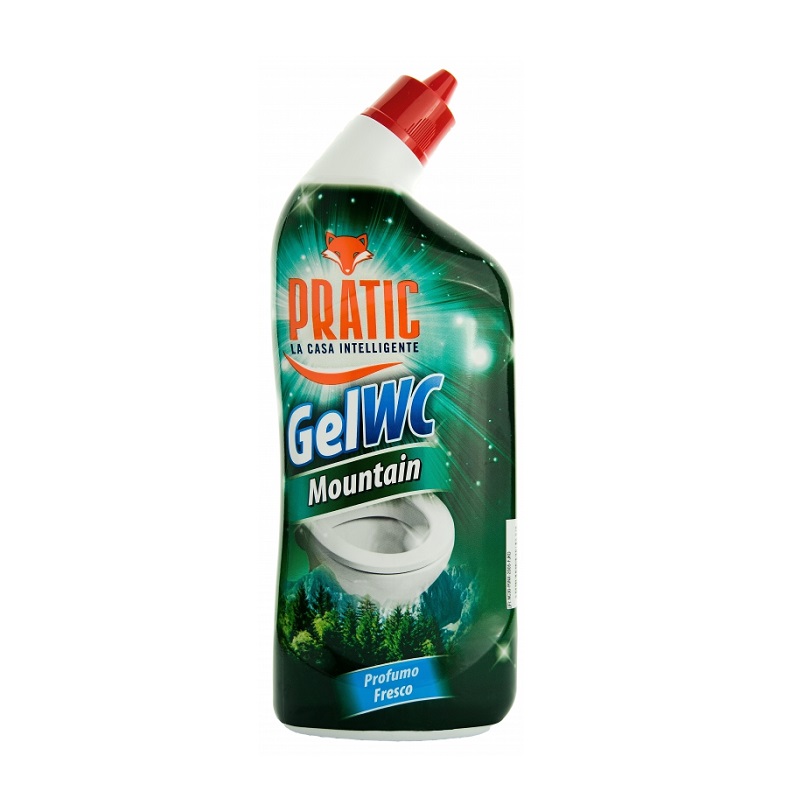 PRATIC GEL WC borovice 750ml VÝPRODEJ