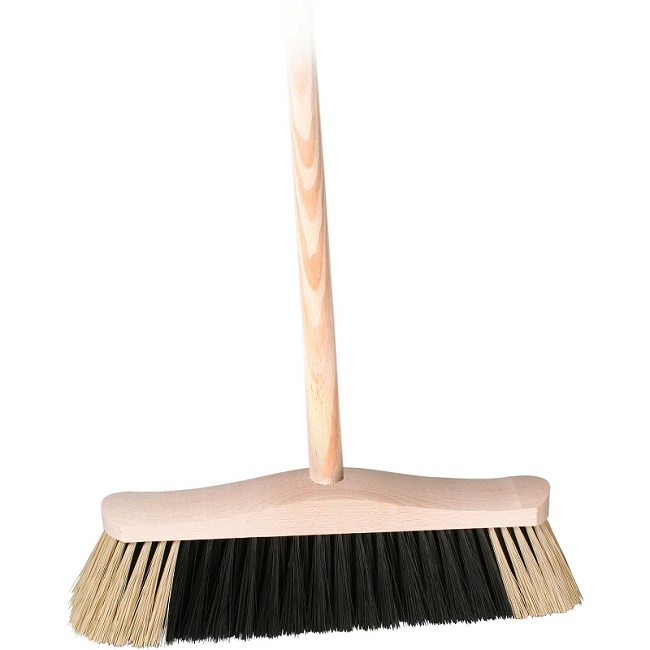 Smeták dřevěný 28cm + hůl 120 cm