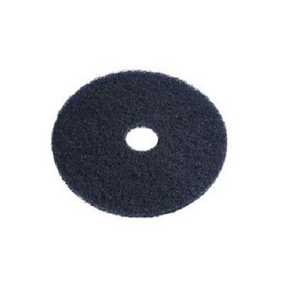 Pad kruhový strojní 10" (255 mm) černý 1ks