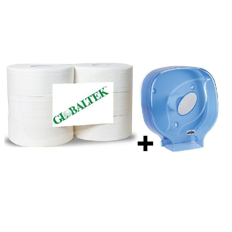 JUMBO MAXWHITE 5x6 rolí+ zásobník JUMBO NICE 22 čirý ZDARMA