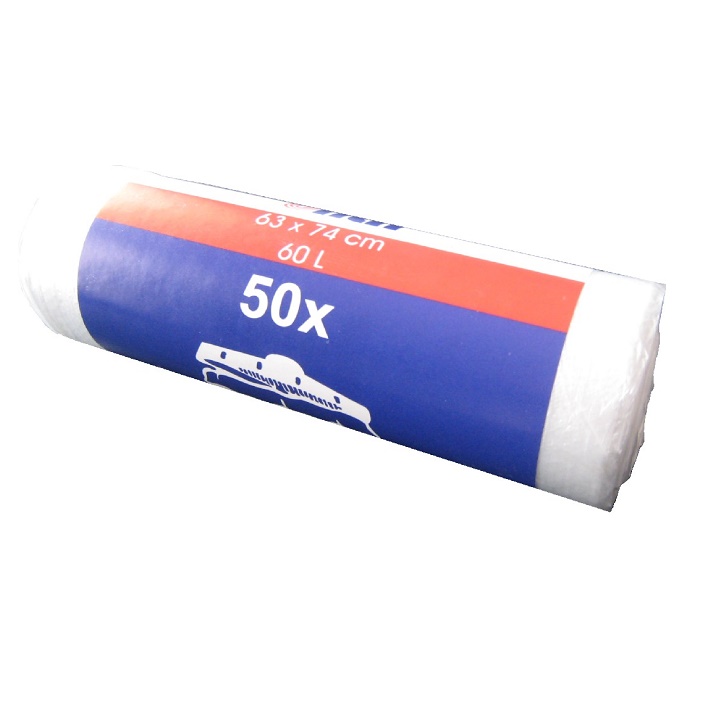 Sáček-odpad 60 l 6mi 63x74cm b 50ks