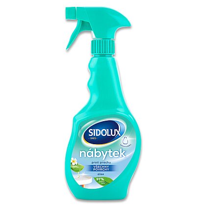 SIDOLUX  spray proti prachu s vůní ALOE VERA 400ml