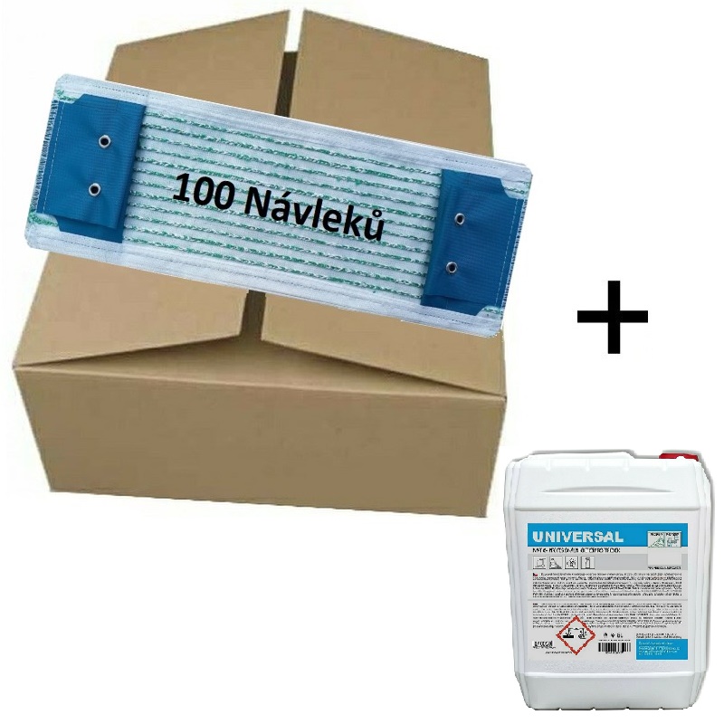 Mop sestava FLIPPER UNI 40 cm MICRO TUFT 100Ks + ZDARMA UNIVERSAL MATIC