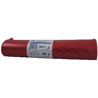 Pytel ig. 60" 70x110 červený 20ks