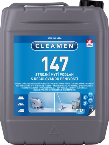 CLEAMEN 147 strojní mytí podlah s regulovanou pěnivostí, 5l - VÝPRODEJ