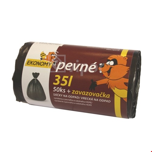 Pytel ig.zat. 50x60černý 50 ks DOPRODEJ