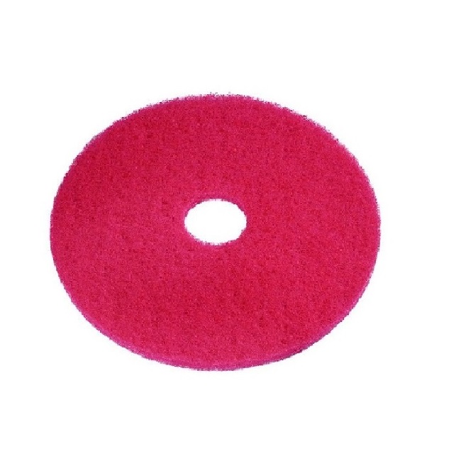 Pad kruhový strojní 16" (406 mm) červený 1ks