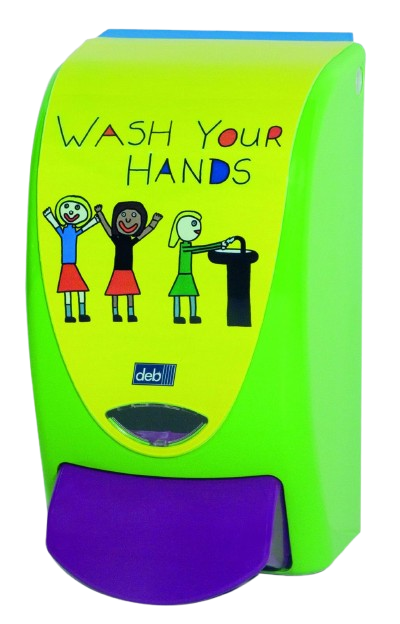 Dávkovač mýdla PROLINE WASH YOUR HANDS 1 l