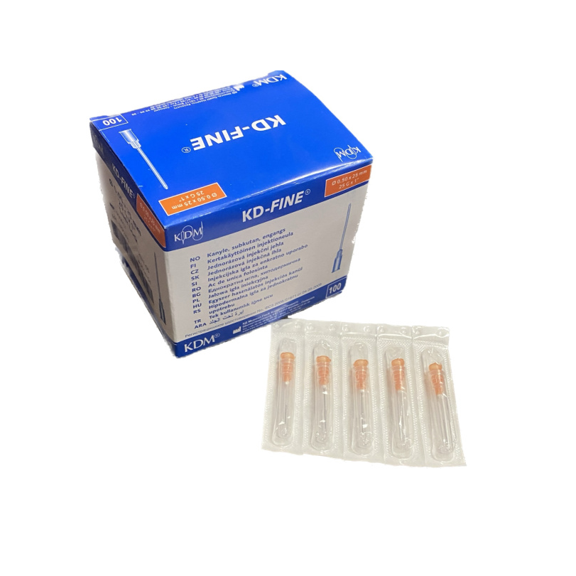 Jehla KDM 25G (0,5x25mm) 100ks