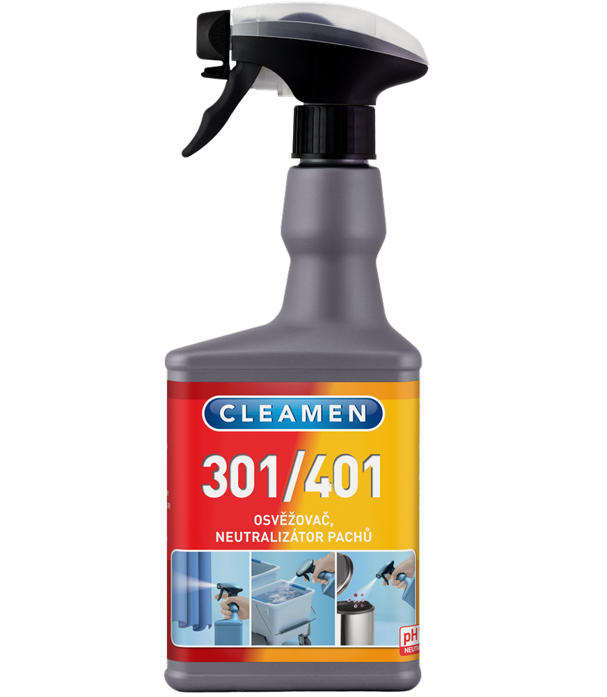 CLEAMEN 301/401 osvěžovač,  neutralizátor pachů 550ml