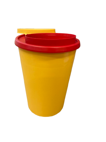 Kontejner na použité jehly a injekční stříkačky 2l