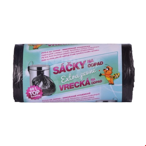 Sáček-odpad 10mi 60l, 60x70cm TOP 50ks