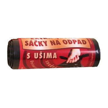 Sáček do koše LDPE 35-60L univerzální s uchy 10ks/role
