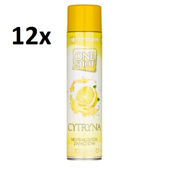 NORMATEK ONE SHOT ORIGINAL pack 12x600ml Citron