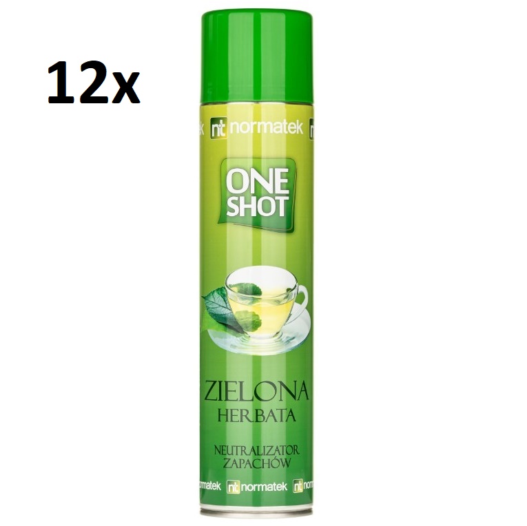 NORMATEK ONE SHOT ORIGINAL pack 12x600ml Zelený čaj