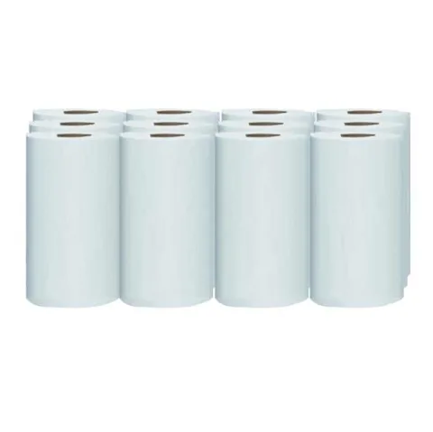Papírové ručníky ROLL WHITE ECO 13cm, 12 rolí